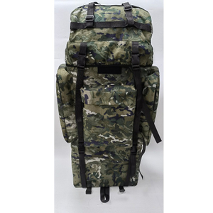 Sac d'alpinisme à encre 100l, nouveau sac à dos de Camouflage avec cadre en acier en forme de U, voyage en plein air, Camping